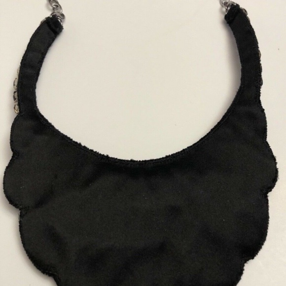 VALENTINO STATEMENT CRYSTAL LAYERED NECKLACE - Picture 5 of 5